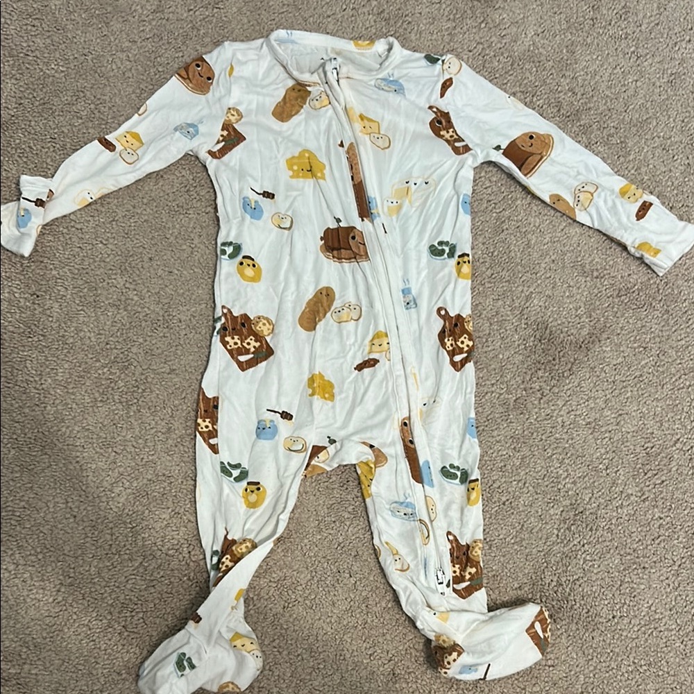 Angel Dear charcuterie footie 3-6 months
